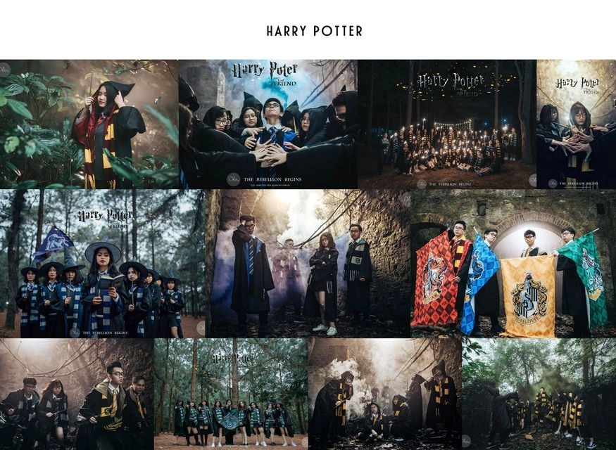 “CHỤP ẢNH KỶ YẾU CONCEPT HARRY POTTER” ĐẸP HẾT LỐI